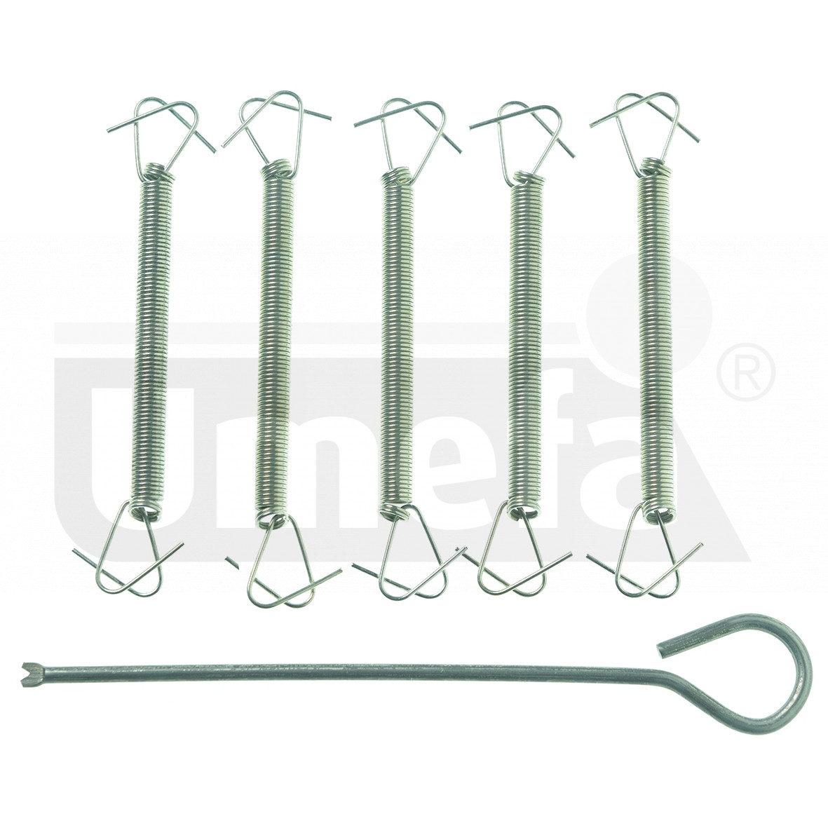 Bag 5 connecting spring+insertion tool steel Umefa