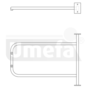 Stangenhalter für Stühle
